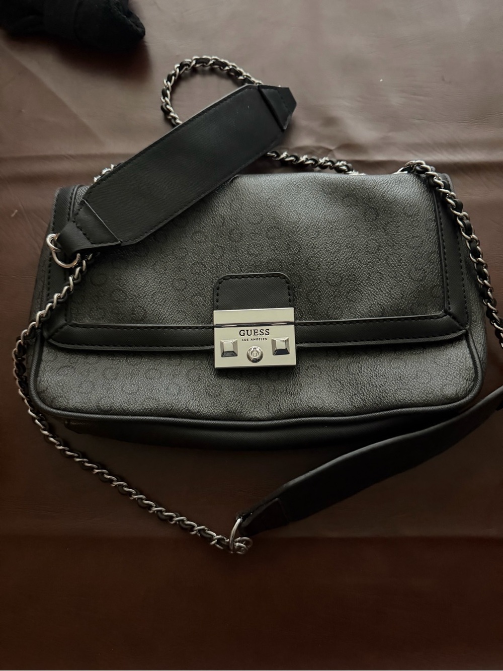 Guess Addilyn Signature G-Logo Shoulder Purse